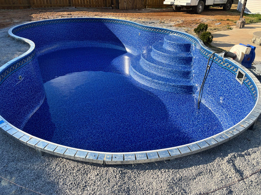 12'x23' Lagoon Semi-Inground Pool Kit 18-gauge