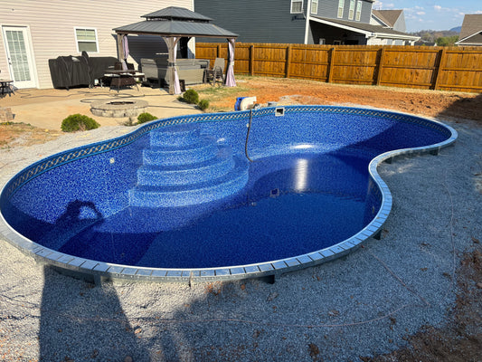 12'x23' Lagoon Semi-Inground Pool Kit 18-gauge