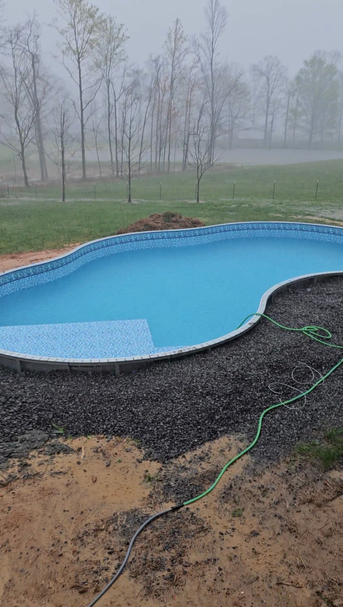 16'x34' Lagoon Semi-Inground Pool Kit 18-gauge